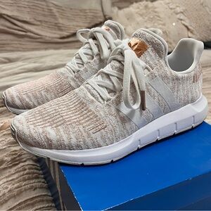 White Adidas sneakers